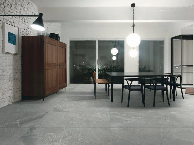 Joyce Tortora Porcelain Tiles in a room setting