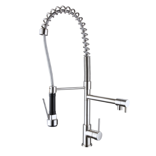 Halo Spring Multi-Function Kitchen Mixer - chrome