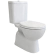 Stella Tornado Flush Close-Coupled Toilet Suite, Gloss White with P-Trap