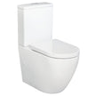 Alix Back-to-Wall Toilet Suite, Gloss White