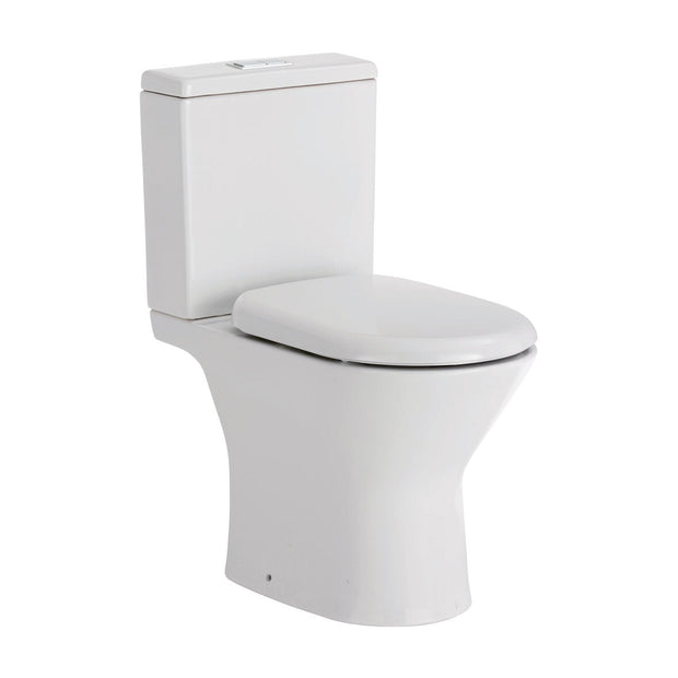 Chica Close-Coupled Toilet Suite, Gloss White