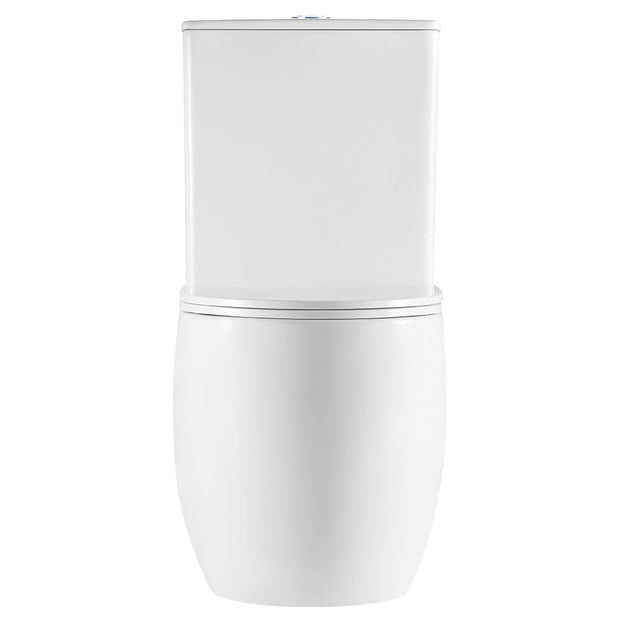 Joli Tornado Flush Slim Cistern Back-to-Wall Toilet Suite, Gloss White with Slim Seat