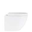 Koko Tornado Flush Wall Hung Toilet Suite, Matte White