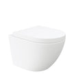 Koko Tornado Flush Wall Hung Toilet Suite, Matte White