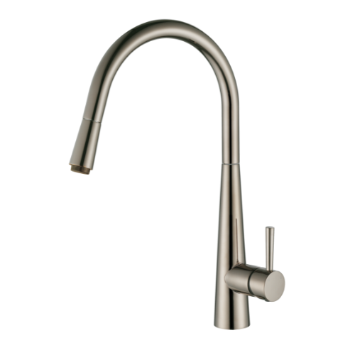 Kasper Pull-Out Kitchen Mixer - brushed-nickel