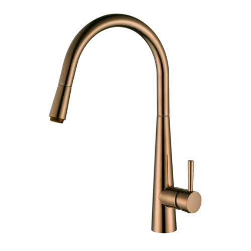 Kasper Pull-Out Kitchen Mixer - champagne