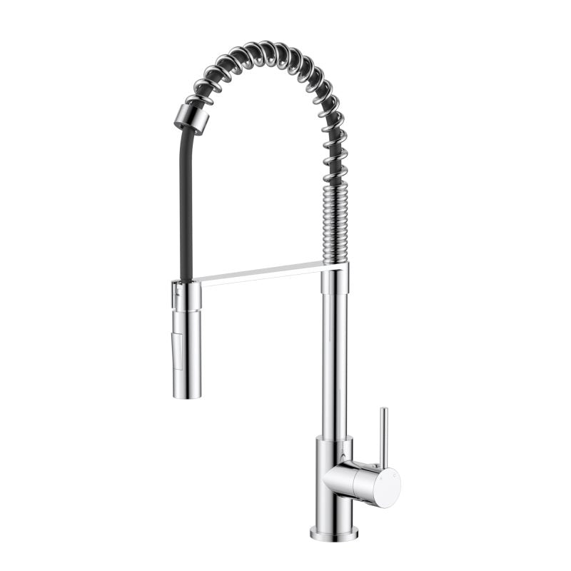 Kasper Spring Multi-Function Kitchen Mixer - chrome