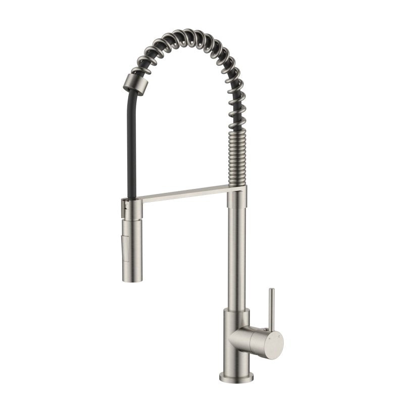 Kasper Spring Multi-Function Kitchen Mixer - brushed-nickel