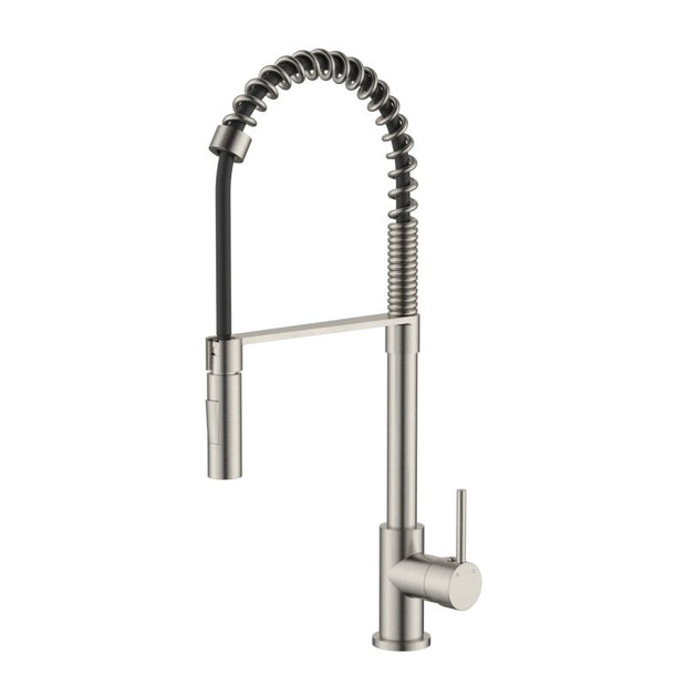 Kasper Spring Multi-Function Kitchen Mixer - brushed-nickel
