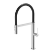 304 Chef Dual Spray Magnetic Pull Down Kitchen Mixer in Brushed Steel