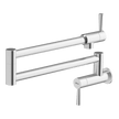 Pot Filler Tap in Brushed Steel