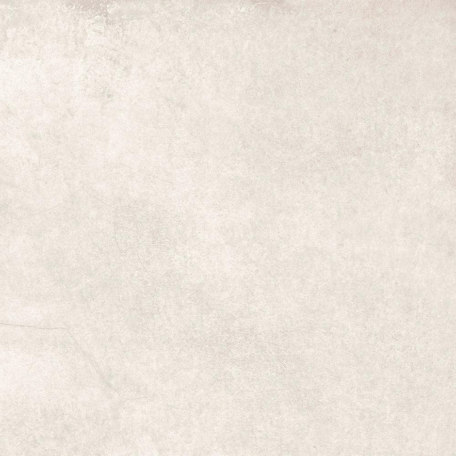 Kensington White Concrete Look Porcelain Tiles tile