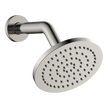 ABS 150mm Round Shower with 190mm Arm in Brushed Nickel