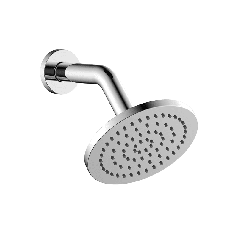 ABS 150mm Round Shower with 190mm Arm in Chrome