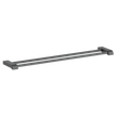 Park Avenue Adjustable Double Towel Rail 760mm in Gun Metal