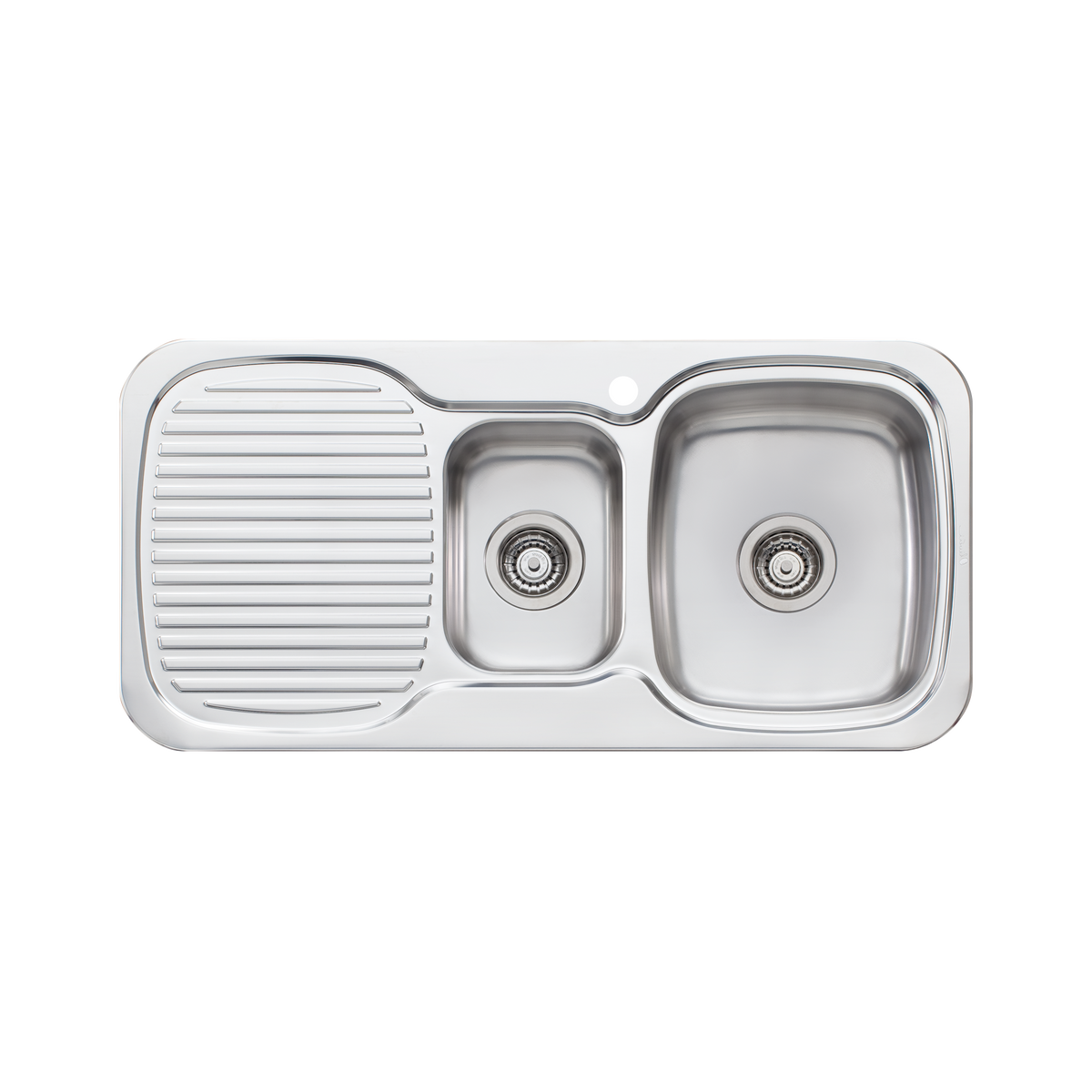 Lakeland 1 and 1/2 Bowl Sink With Drainer