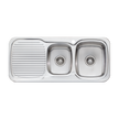 Lakeland 1 and 3/4 Bowl Sink With Drainer