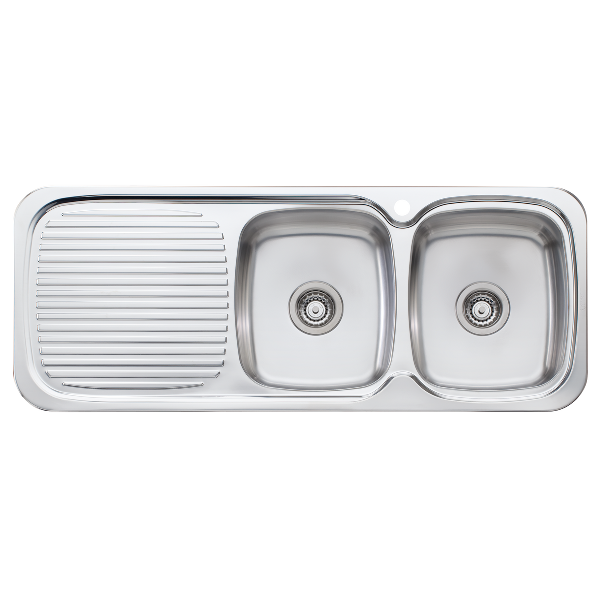 Lakeland Double Bowl Sink With Drainer