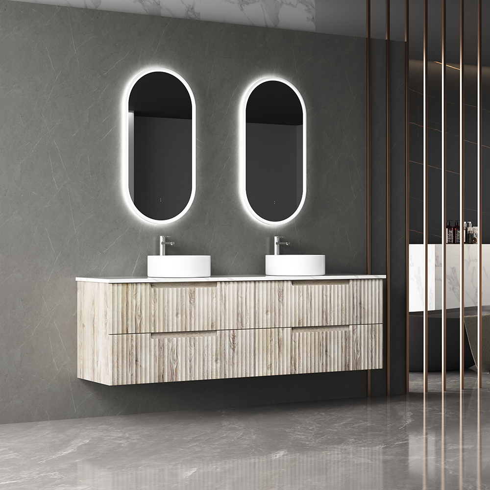 Beau Monde Pill 450mm LED Mirror