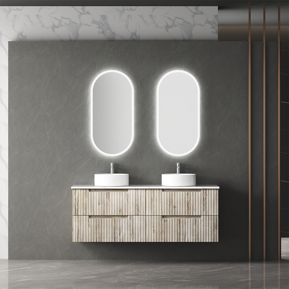 Beau Monde Pill 450mm LED Mirror
