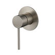 Star Mini Shower Mixer 80mm TRIM KIT - brushed-nickel