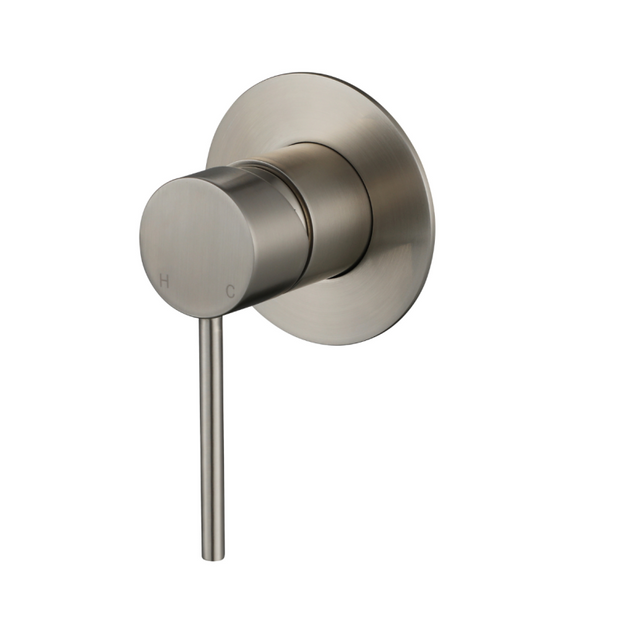 Star Mini Shower Mixer 80mm TRIM KIT - brushed-nickel