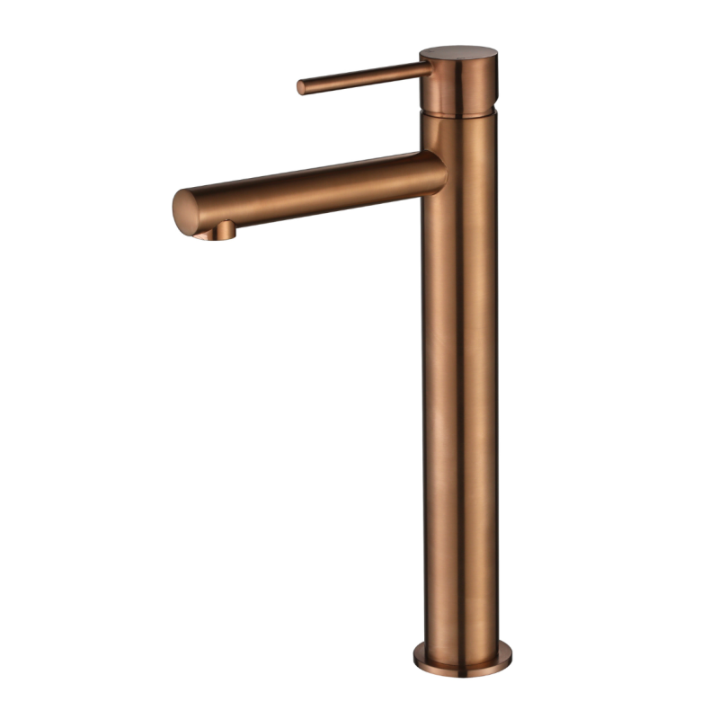 Star Mini High Rise Basin Mixer - champagne
