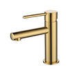 Star Mini Basin Mixer - polished-brass