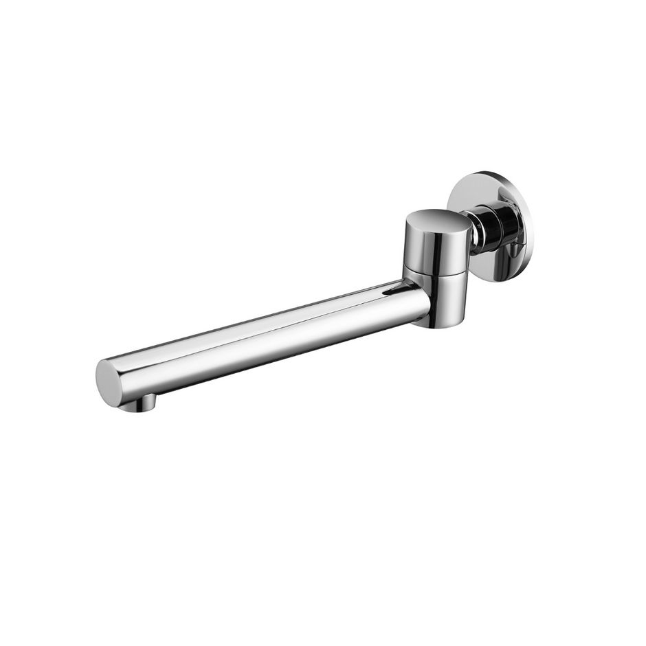 Star Swivel Bath Spout in Chrome