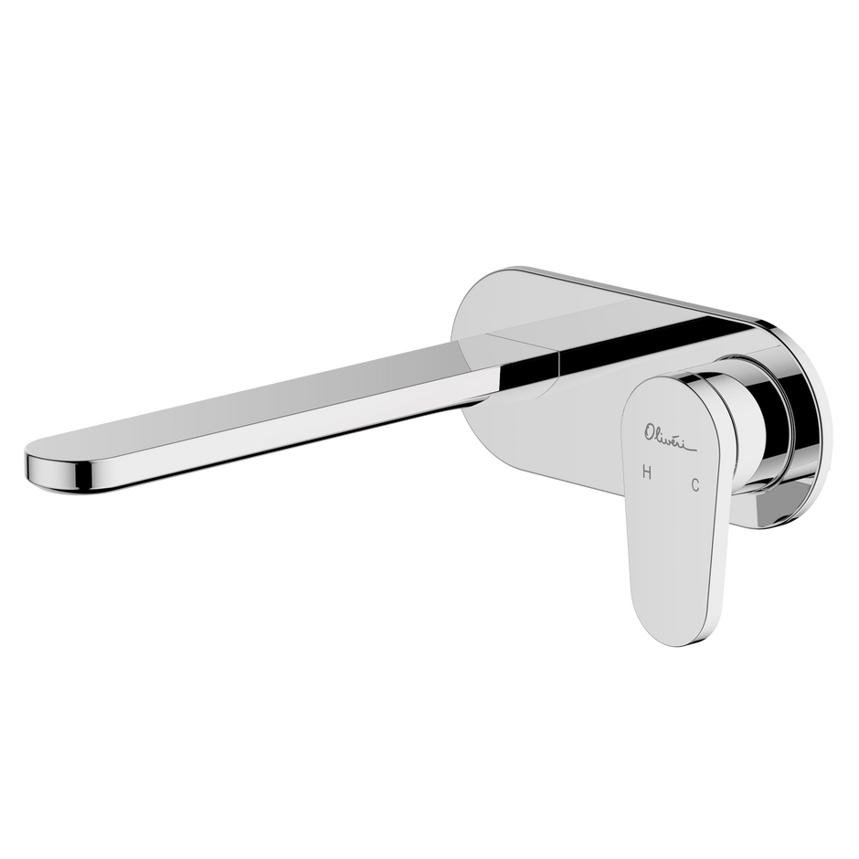 London Chrome Wall Mixer Set Trim Kit Only