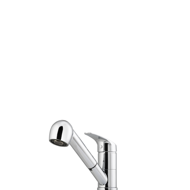 London Pull Out Spray Mixer in Chrome