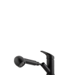 London Pull Out Spray Mixer in Matte Black view 2