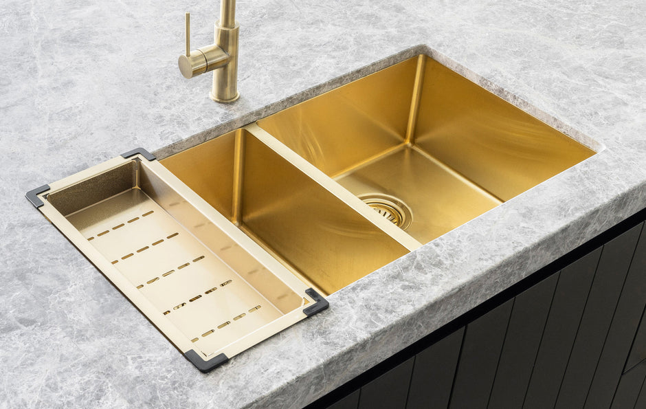 Lavello Kitchen Sink Colander - Tiger Bronze