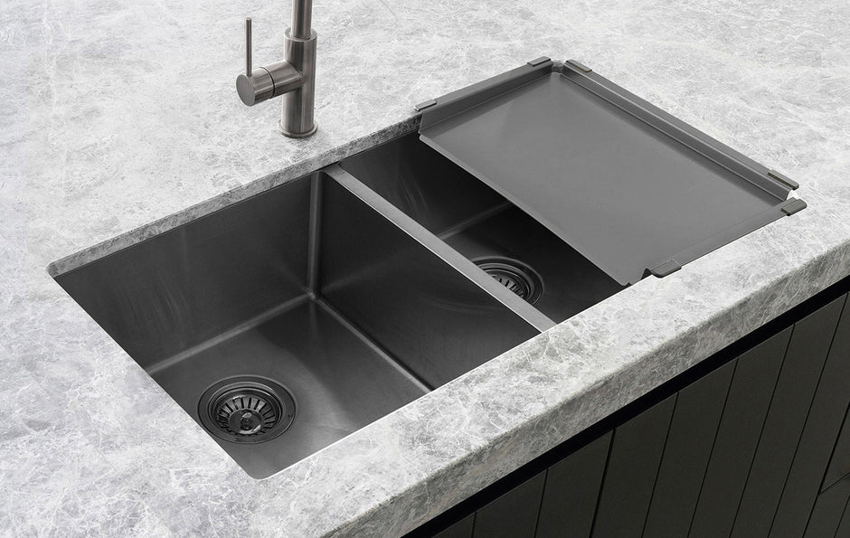 Lavello Dish Draining Tray - PVD Gunmetal Black