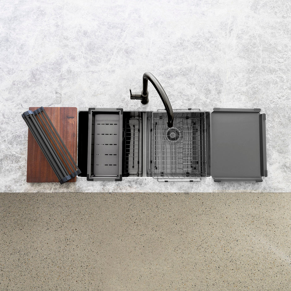 Lavello Protection Grid for MKSP-S380440 - Gunmetal Black