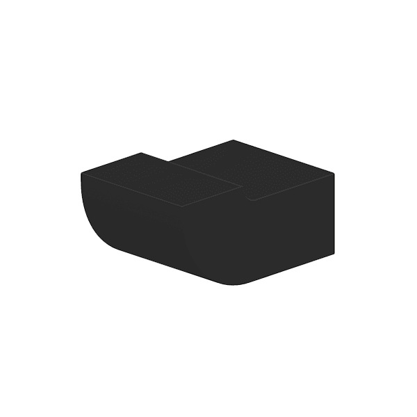 Park Avenue Robe Hook in Black