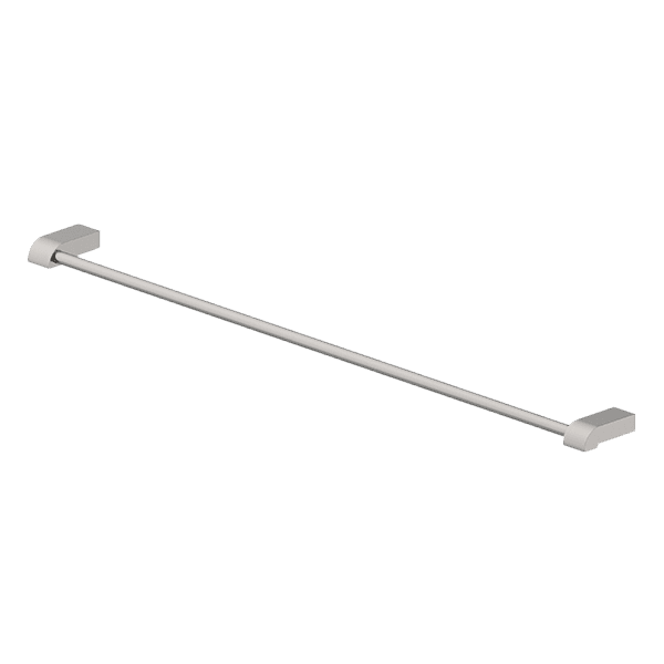 Park Avenue Adjustable Single Towel Rail in Brushed Nickel