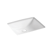 Vela Rectangle Undermount Basin with Overflow