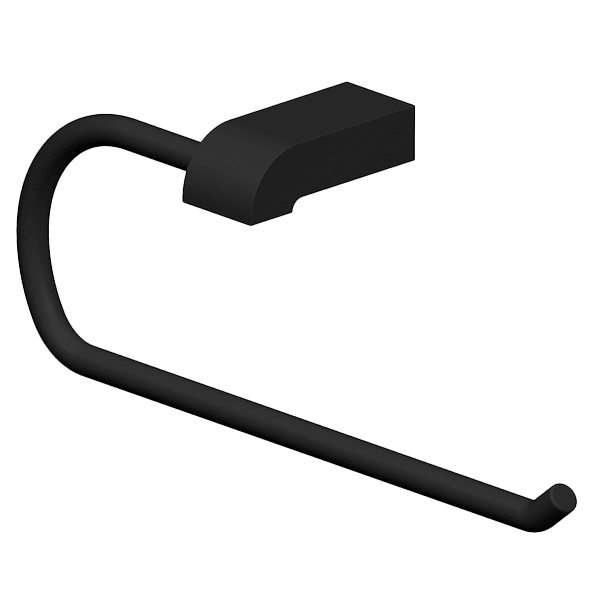 Park Avenue Guest Towel Ring in Black