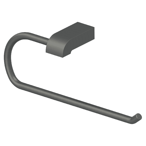 Park Avenue Guest Towel Ring in Gun Metal