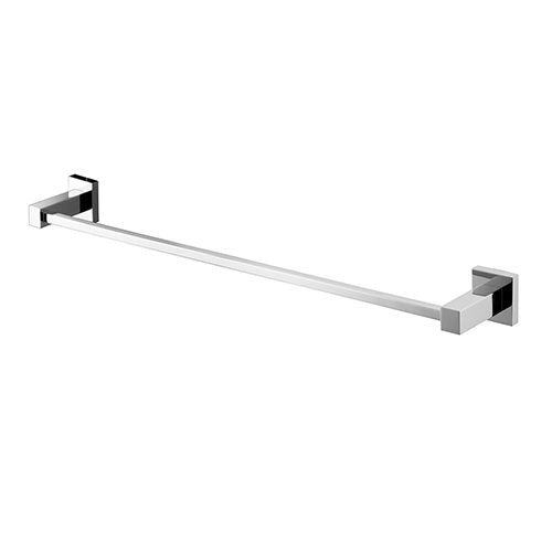 Lux Single Towel Rail 750mm - chrome