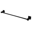Lux Single Towel Rail 750mm - matte-black