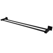 Lux Double Towel Rail 900mm - matte-black