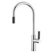 Luz Gooseneck Pull-Out Mixer in Chrome