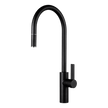 Luz Gooseneck Pull-Out Mixer in Black