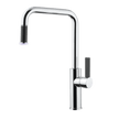 Luz Kitchen Mixer With Pull-Out in Chrome