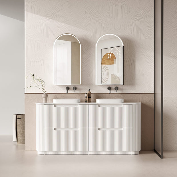Aulic Curva Floor Standing 1800mm freestanding vanity