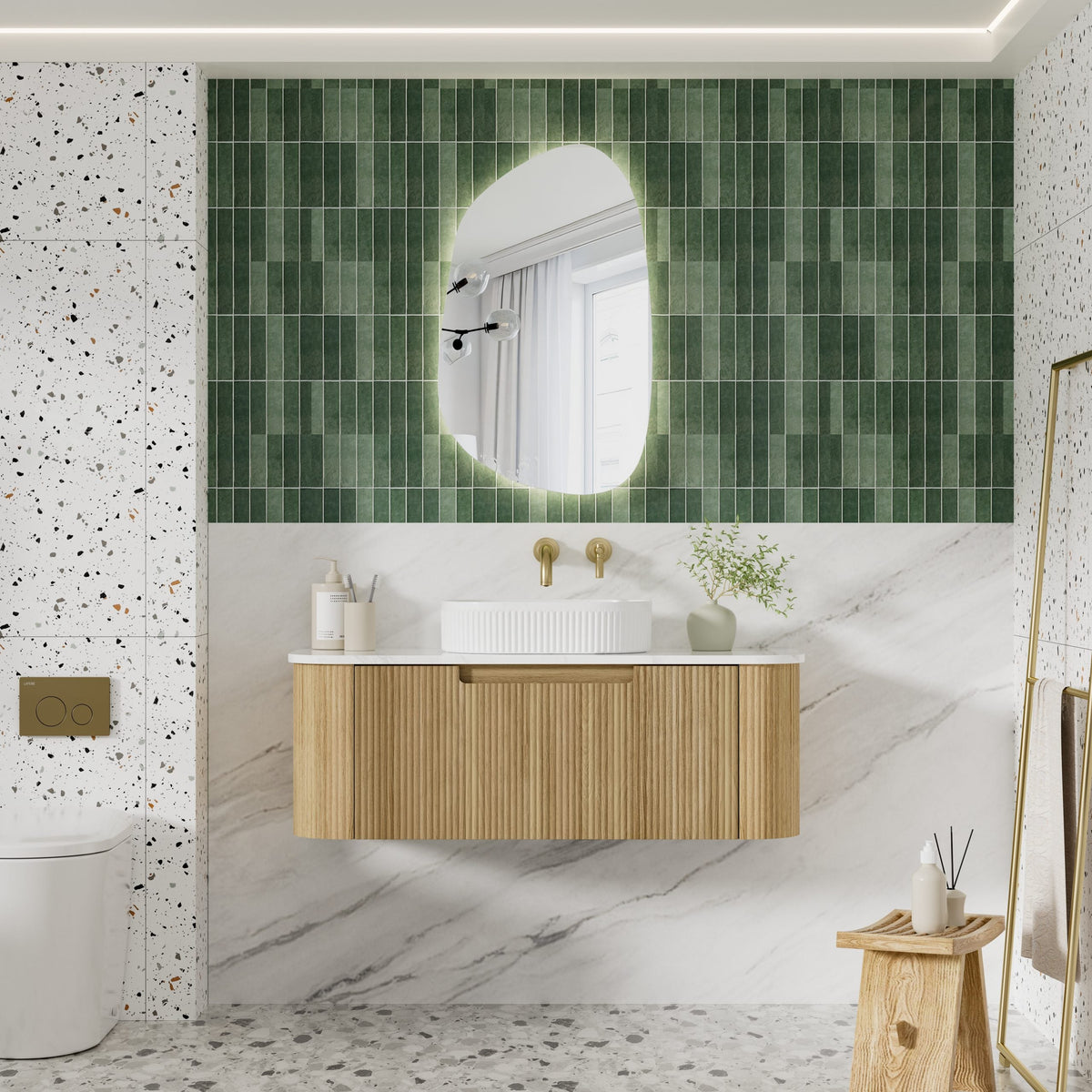 Varcelli Mono Wall Hung 1200mm