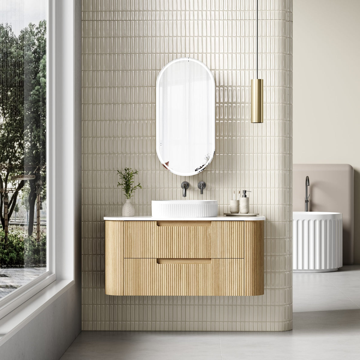 Varcelli Tier Wall Hung 1200mm