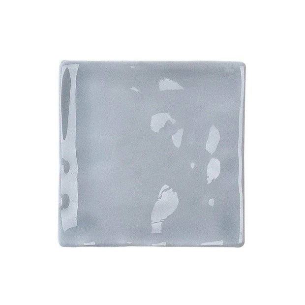 Luxe Sea Blue Gloss Porcelain Tiles 100x100mm tile